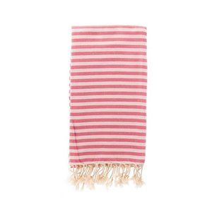 Stylish Luxury Hand Loomed Towel- Pink